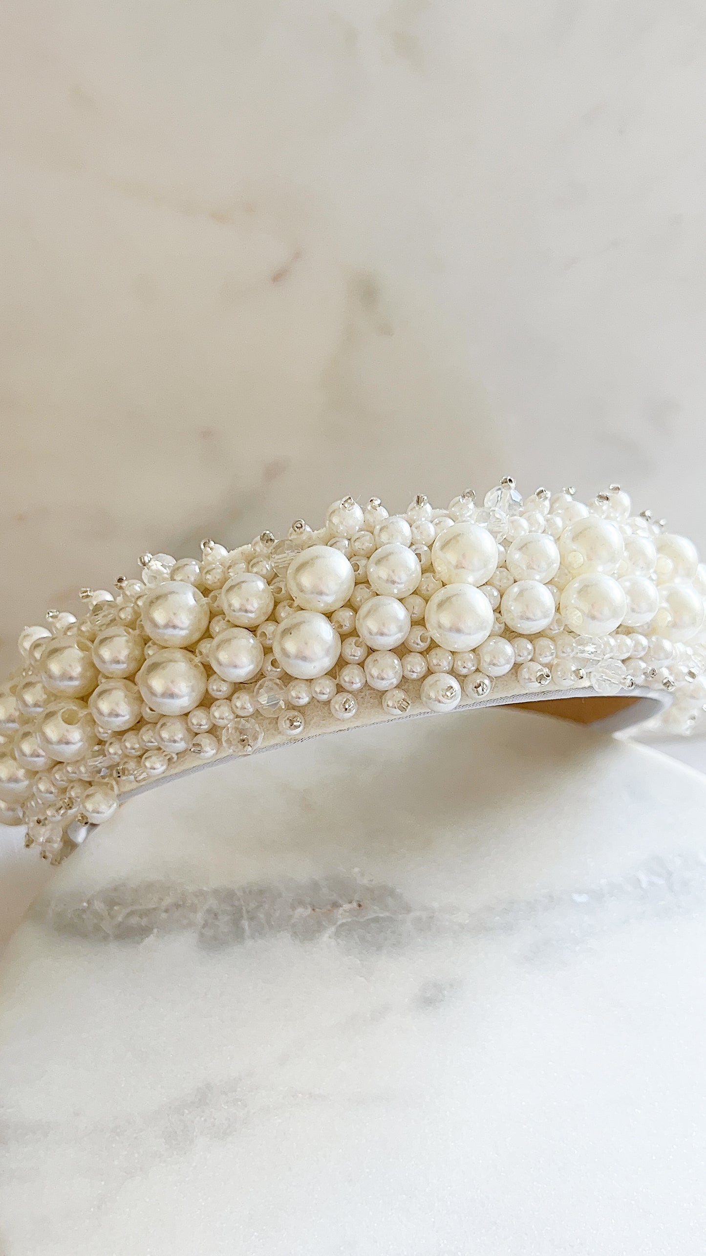 Genevieve Pearl Headband