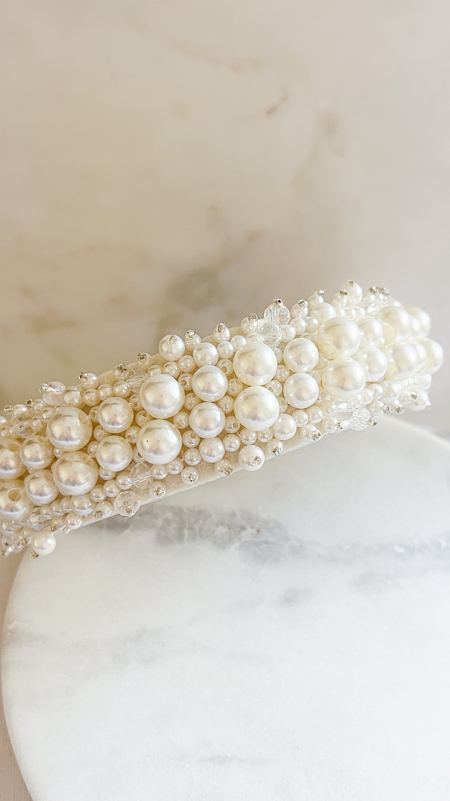 Genevieve Pearl Headband