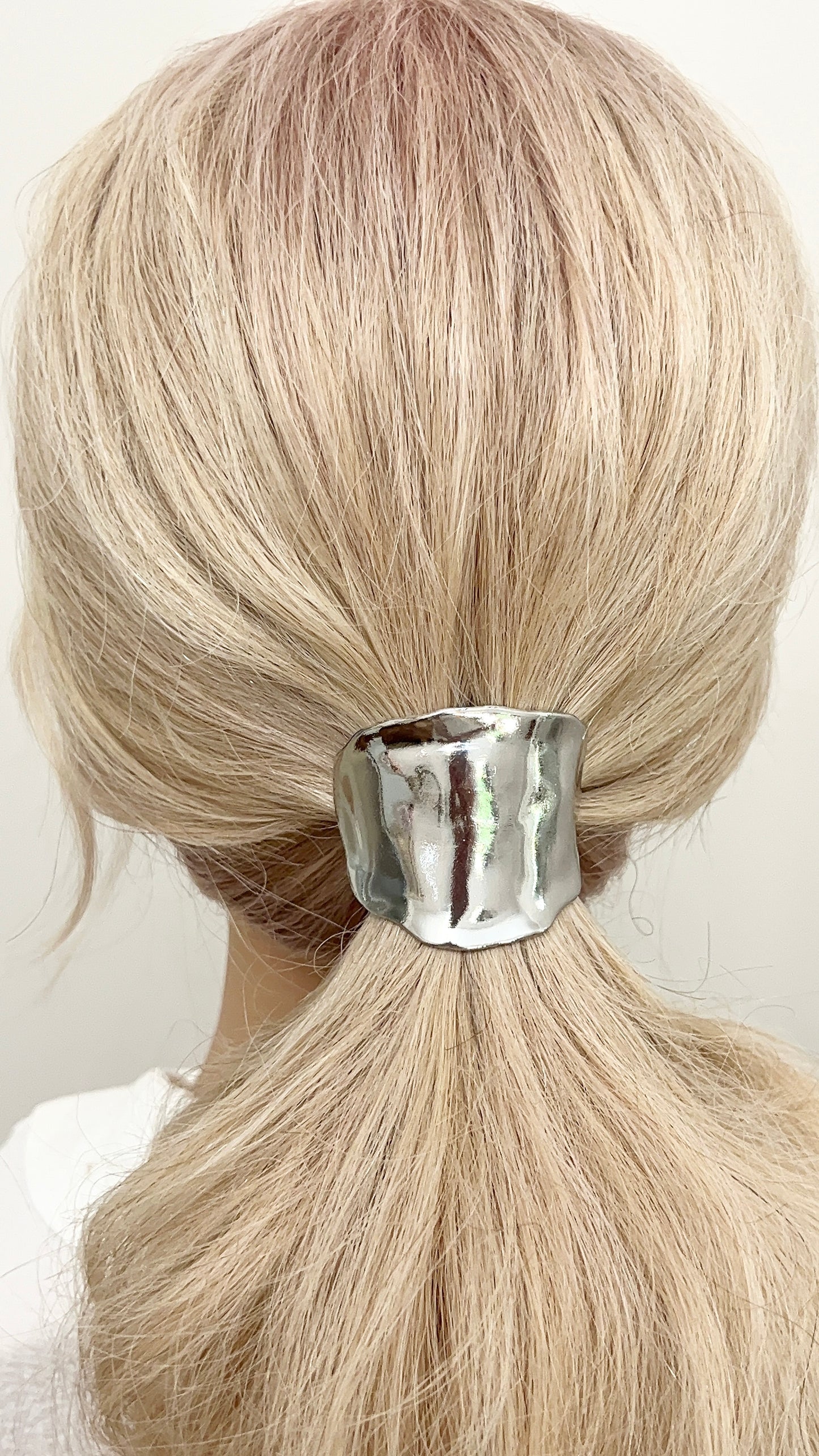 Ponytail Cuff - Silver